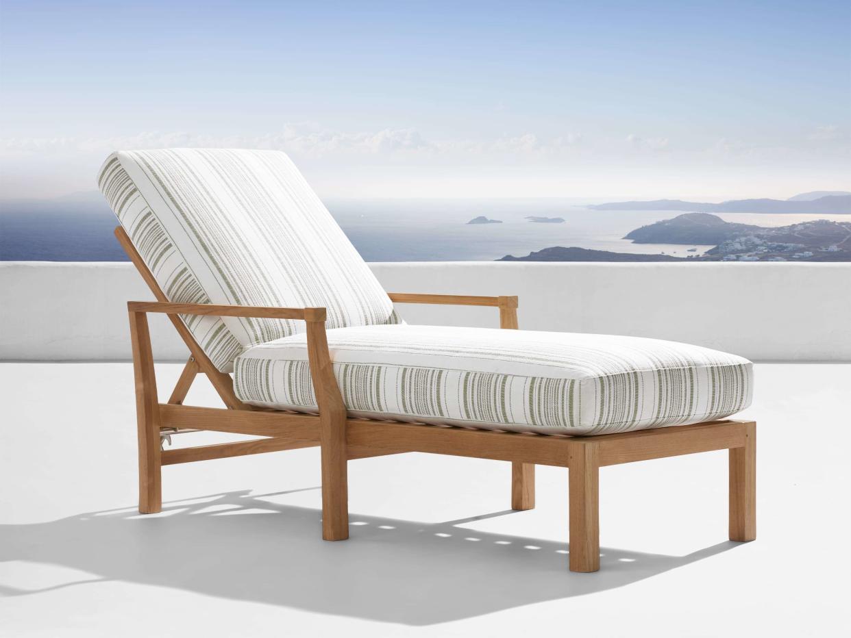 <p><a href="https://go.redirectingat.com?id=74968X1596630&url=https%3A%2F%2Fwww.arhaus.com%2Fproducts%2Fmontego-outdoor-teak-chaise-in-lido-moss%3Fvariant%3D42760309932203&sref=https%3A%2F%2Fwww.elledecor.com%2Fshopping%2Ffurniture%2Fg60309704%2Fbest-patio-furniture%2F" rel="nofollow noopener" target="_blank" data-ylk="slk:Shop Now;elm:context_link;itc:0;sec:content-canvas" class="link rapid-noclick-resp">Shop Now</a></p><p>Montego Outdoor Teak Chaise </p><p>arhaus.com</p><p>$2929.00</p><span class="copyright">Arhaus </span>