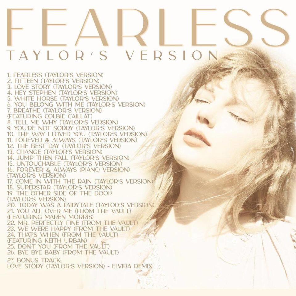 Taylor Swift Fearless Album