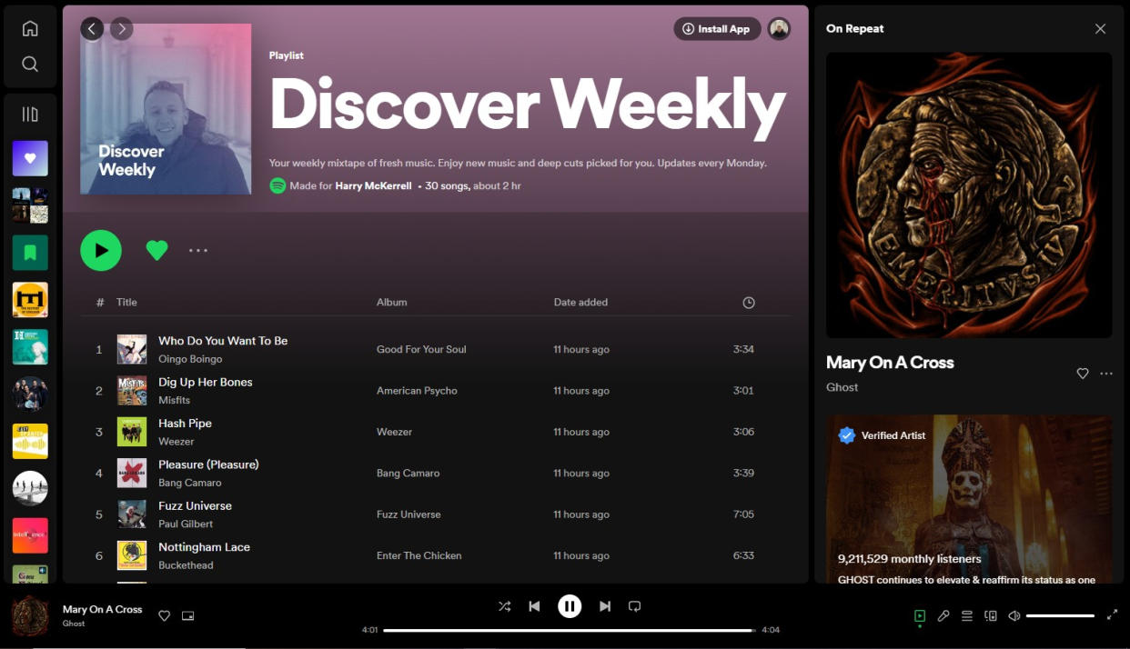  Spotify screenshot 