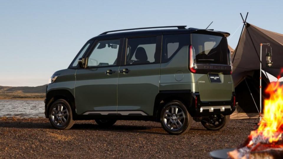 從造型設定就可看出Delica Mini是面對戶外族群所設計。(圖片來源/ Mitsubishi)