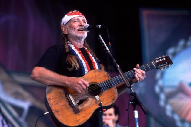 Willie Nelson Performing Onstage - Credit: Paul Natkin/Getty Images