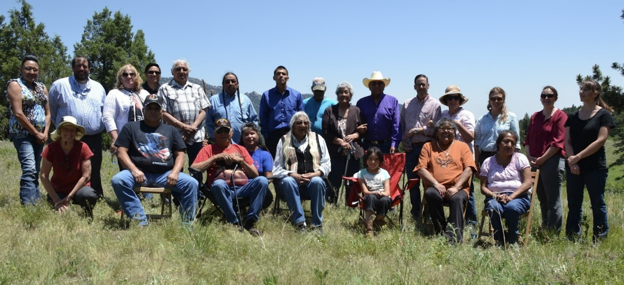 A reburial in Colorado in June 2016. Supported by a NAGPRA grant, Native Nations, History Colorado, Colorado State University, Colorado Department of Natural Resources, and Colorado Commission of Indian Affairs, participated in this reinternment.(Photo /Courtesy of History Colorado)