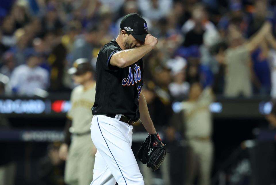 Max Scherzer gave up four home runs in Game 1.