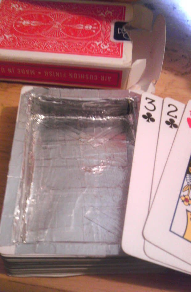 Hidden Deck of Cards—Via Imgur