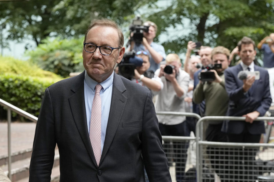 Kevin Spacey's U.K. trial on sexual assault accusations begins: What we know - Yahoo Entertainment