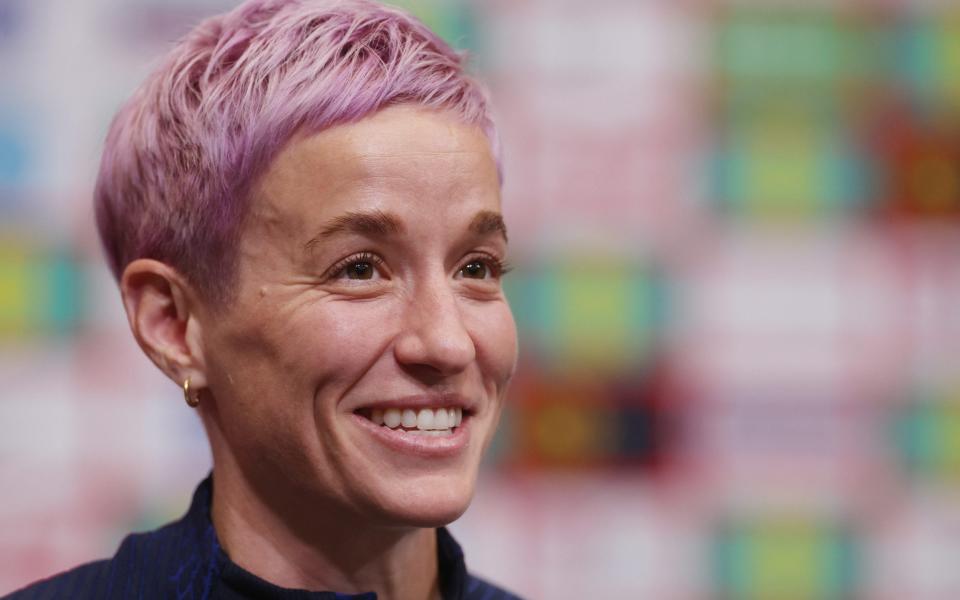 Megan Rapinoe is looking forward to Friday night's friendly - ACTION IMAGES VIA REUTERS