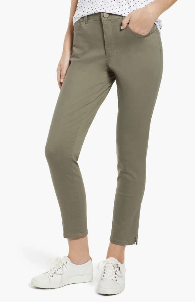 'Ab'Solution High Waist Ankle Skinny Pants (photo via Nordstrom)