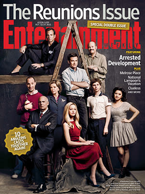 This Week's Cover: The casts of 'Arrested Development', 'Clueless' and more get back together in the Reunions Issue!