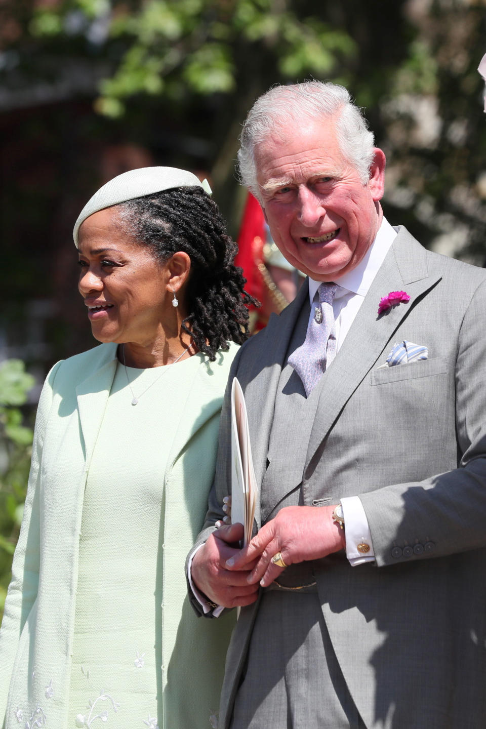 Doria Ragland and Prince Charles.