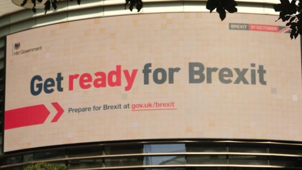 The Get Ready for Brexit advertising campaign will cost £100 million. (Picture: Cabinet Office)