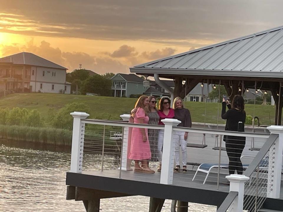 Amanda Hadstate and her family hosted a backyard concert with Nashville musicians at their home which sits along the Intracoastal Waterway. The concert was the first in the Myrtle Beach area through the Backyard Music Co. April 27, 2024