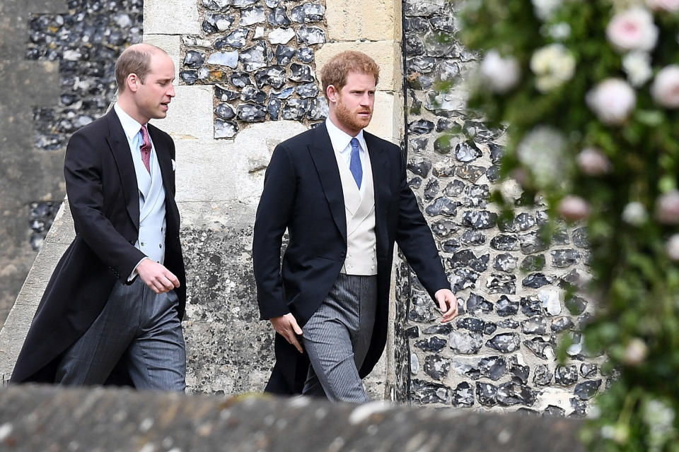 Prince William and Prince Harry.