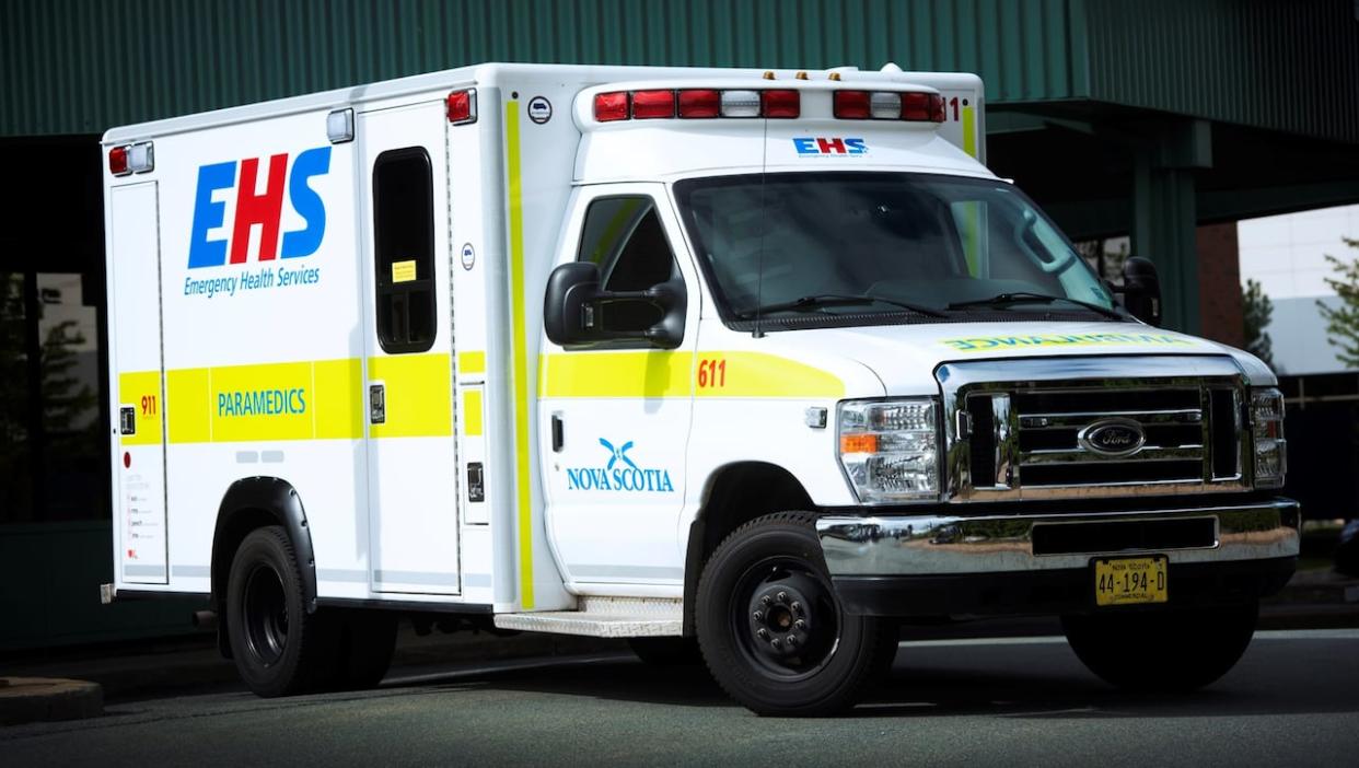 It took over two hours for the first ambulance to arrive at the scene of a crash in Litchfield, N.S., on Feb. 15, according to Alex Cranton, deputy chief of the Annapolis Royal Volunteer Fire Department. He said slow response times in the area are becoming more common.  (Emergency Health Services - image credit)