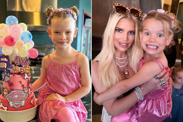 Jessica Simpson's Daughter Birdie, 5, Is Her Mini-Me in New Family