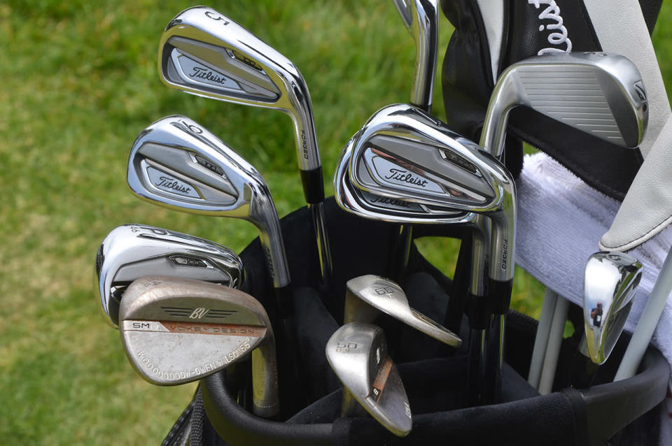 Will Zalatoris'  Hierros Titleist