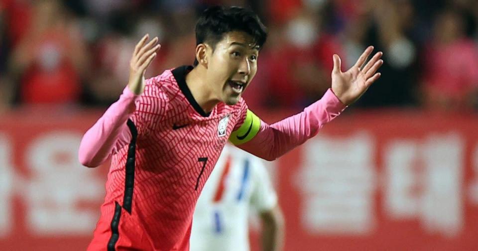 Tottenham star Son told to leave Credit: PA Images