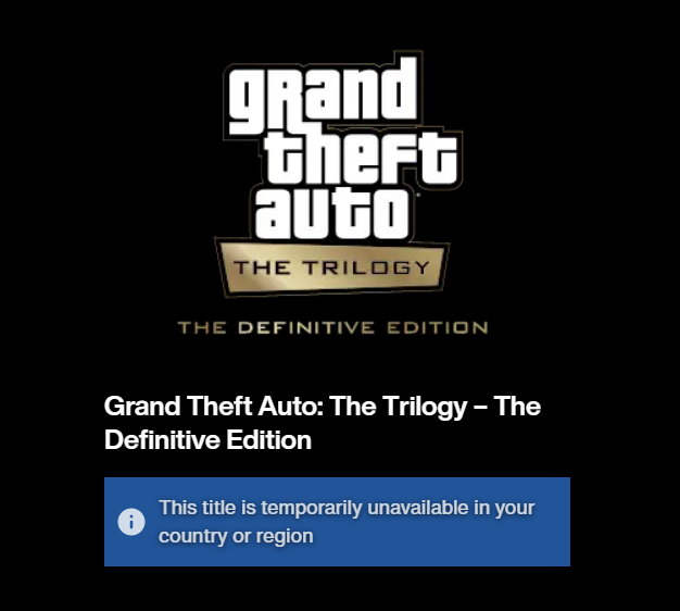 Grand Theft Auto: The Trilogy – The Definitive Edition Coming November 11 -  Rockstar Games