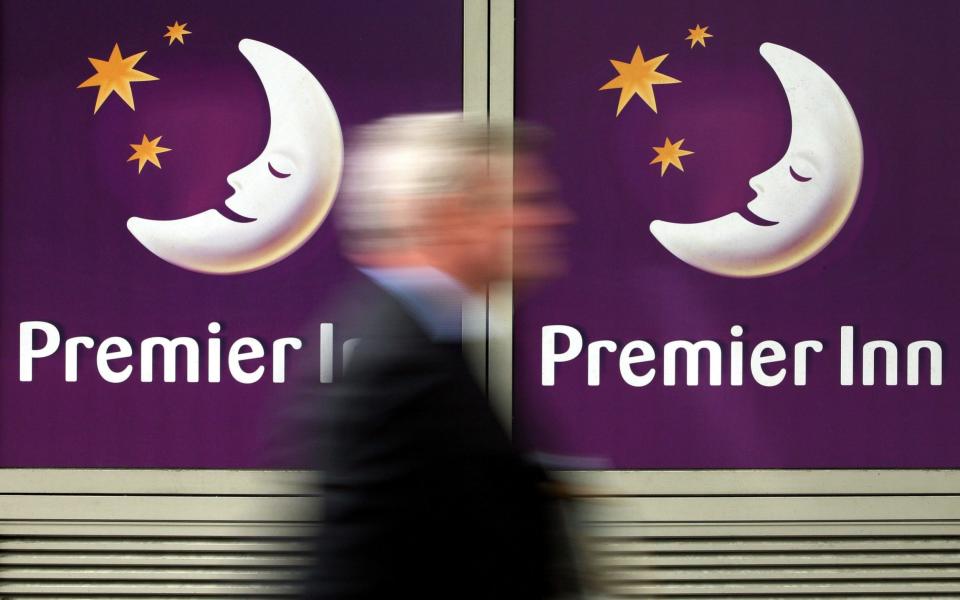Premier Inn has said it is worried about cladding on three of its hotels - Credit: CHRIS RATCLIFFE 