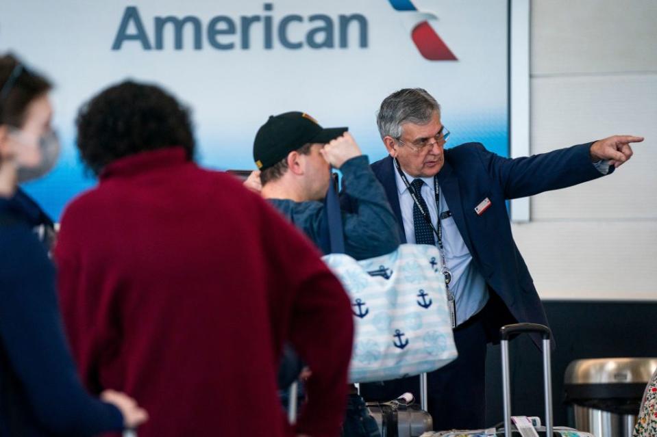 American announced that most customers will have to buy tickets directly from the airline or its partner carriers if they want to earn points in its AAdvantage loyalty program. SHAWN THEW/EPA-EFE/Shutterstock