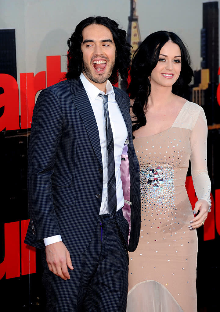 Russell Brand and Katy Perry