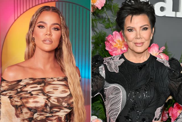 <p>SHEIN X 100K Challenge 2021/Getty, Michael Buckner/Variety via Getty</p> Khloé Kardashian (left) and Kris Jenner