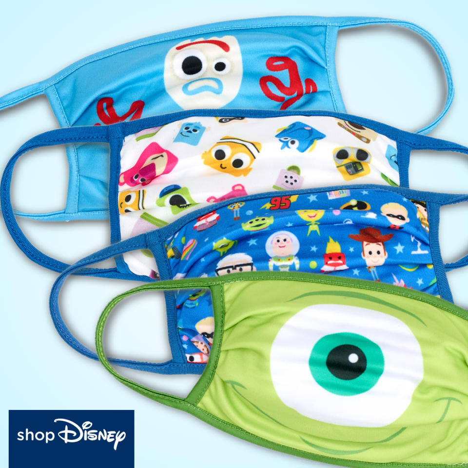 Disney face masks. (PHOTO: Disney)