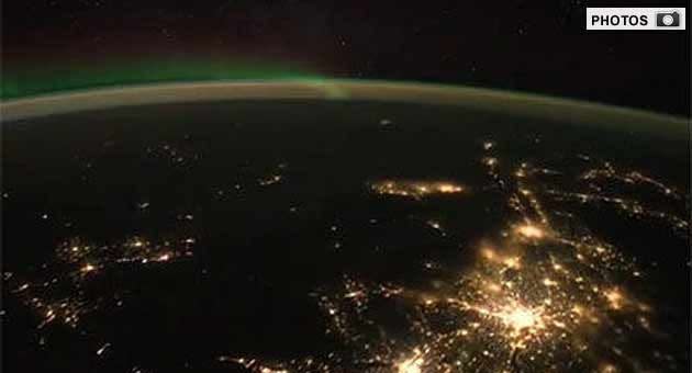 Space station sends back stunning Earth photos. Photo: Getty Images