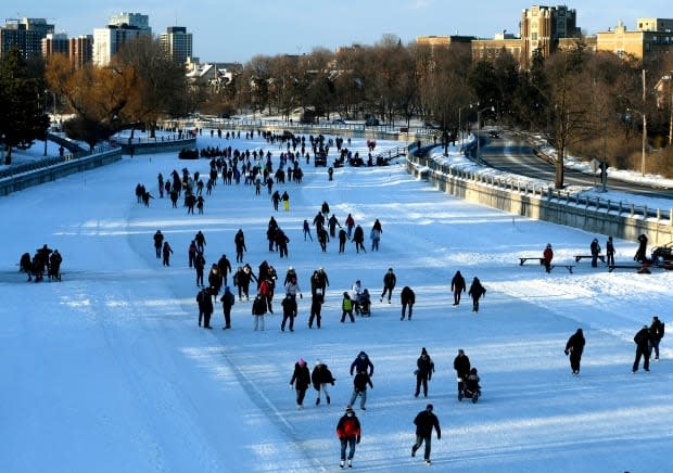 The National Capital Commission asked everyone using the Rideau Canal Skateway this past winter to wear a mask. Although it wasn't enforced, the rule was simple to understand.