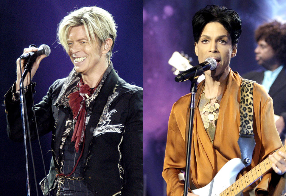 Winners: David Bowie & Prince