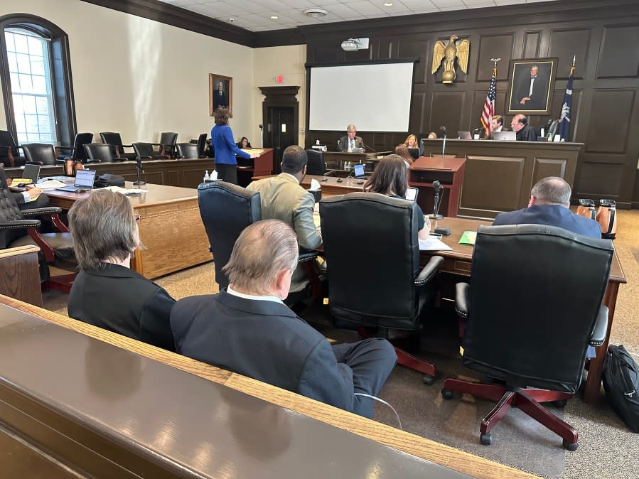 Victor and Megan Turner appear in Berkeley County courtroom on March 14, 2024