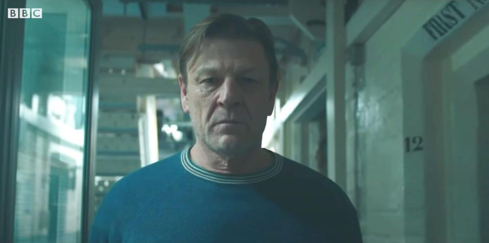 sean bean in the trailer for bbc drama time