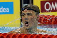 Ryan Lochte of the United States shakes his head after his Men's 200m Individual Medley Semi Final during Day Twelve of the 14th FINA World Championships at the Oriental Sports Center on July 27, 2011 in Shanghai, China. (Photo by Ezra Shaw/Getty Images)