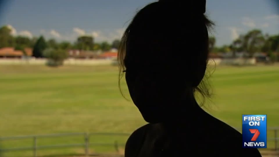 A 17-year-old girl charged after a violent fight in Ambarvale spoke exclusively to 7News. Photo: 7News