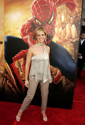 Sarah Michelle Gellar at the Los Angeles premiere of Columbia Pictures' Spider-Man 2