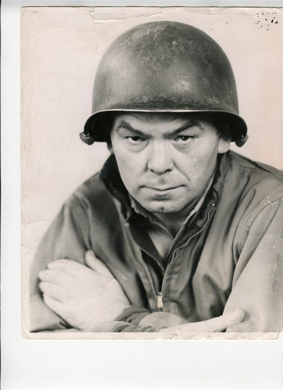 An undated photo of Gordon Gammack, who was a Des Moines Register war correspondent in World War II, the Korean War and the Vietnam War.