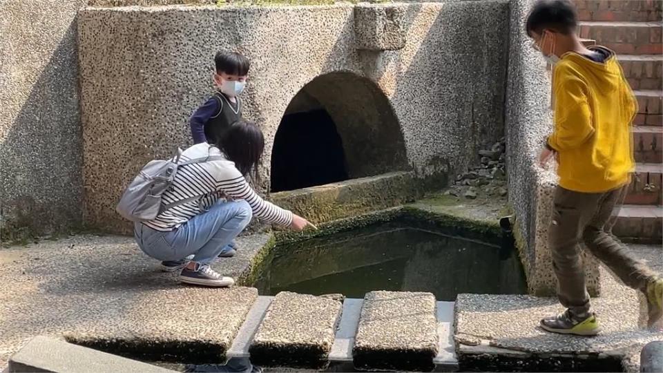 久旱不雨日月潭水情不佳　「頭社洗衣場」水位漸低恐乾涸