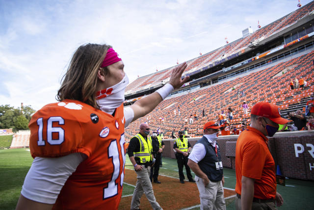 Clemson QB Trevor Lawrence addresses being drafted by the New York Jets -  Sports Illustrated New York Jets News, Analysis and More