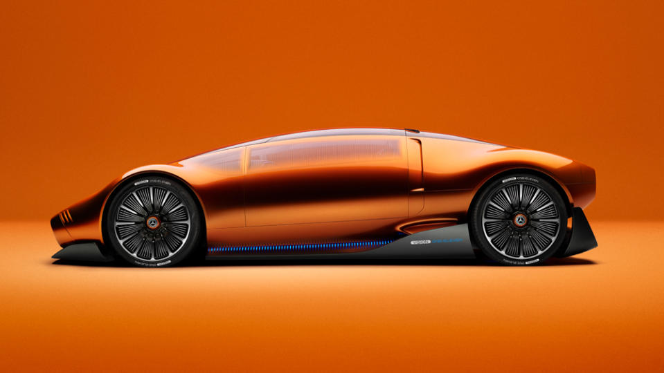 The Mercedes-Benz Vision One-Eleven concept car.