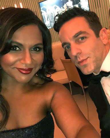 Mindy Kaling and BJ Novak