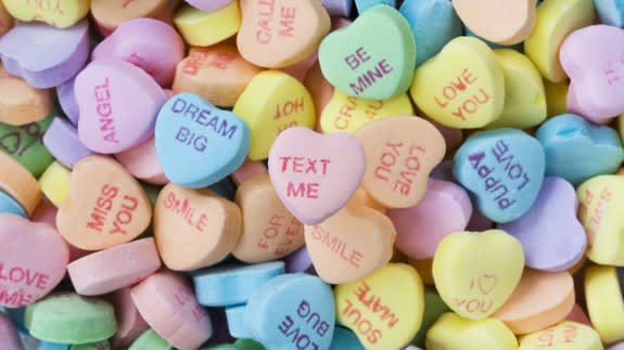 Okay GPT-3: Candy hearts! - AI WeirdnessCommentShareCommentShare