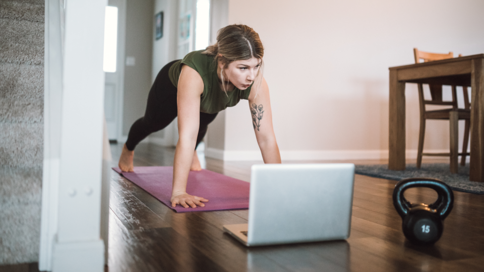 Home workouts are on the rise.