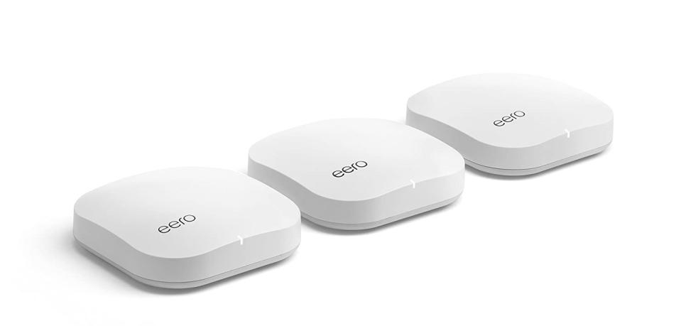 The Eero mesh router system can help bring Wi-Fi connectivity to your entire home. (Image: Eero)