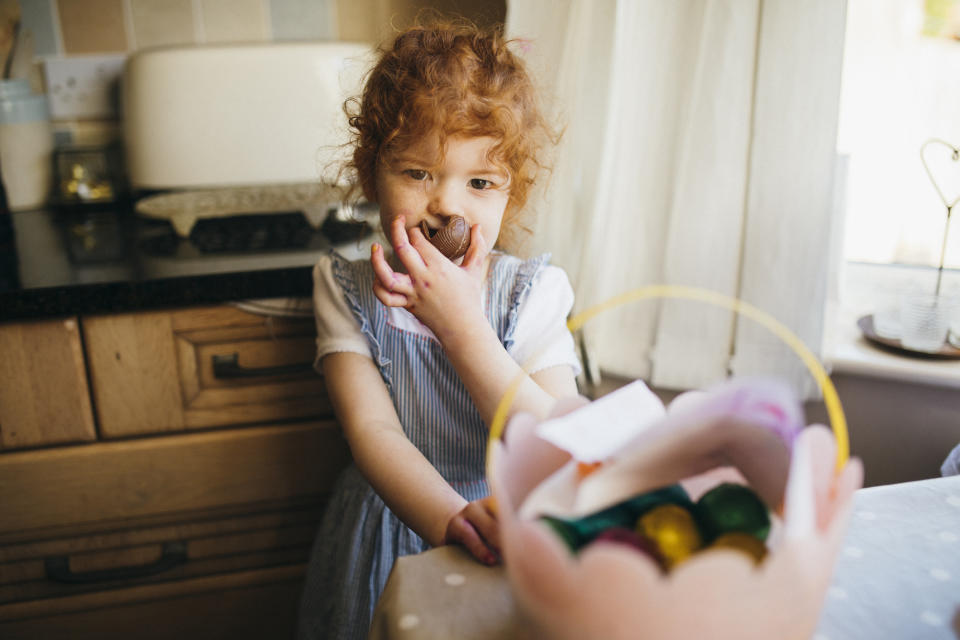 The CAPT has issued some choking prevention advice for parents ahead of Easter. (Getty Images)