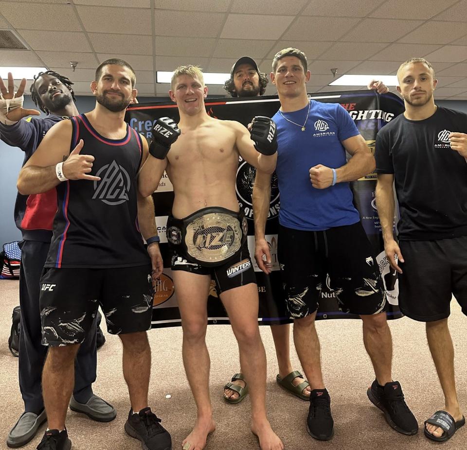 Winnacunnet High School grad Lucas Rosa will be competing in his first pro MMA fight Feb. 23 at the Great Cedar Showroom at Foxwoods Resort and Casino.