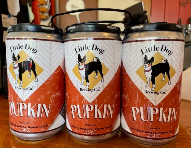 Pupkin Ale with fresh ginger, nutmeg, cloves and cinnamon from Little Dog Brewing Co. in Neptune City.