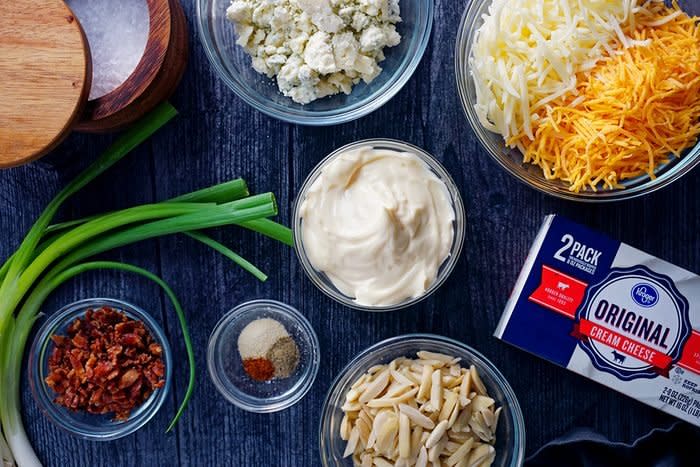 Ingredients for Pioneer Woman Million Dollar Dip