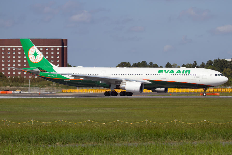 El podio de las aerolíneas más seguras del mundo lo cierra la taiwanesa EVA Air, pionera de la clase económica premium, que estrenó en 1991. Tiene una flota de 80 aeronaves y más de 60 destinos. (Foto: Fabrizio Gandolfo / SOPA Images / LightRocket / Getty Images).