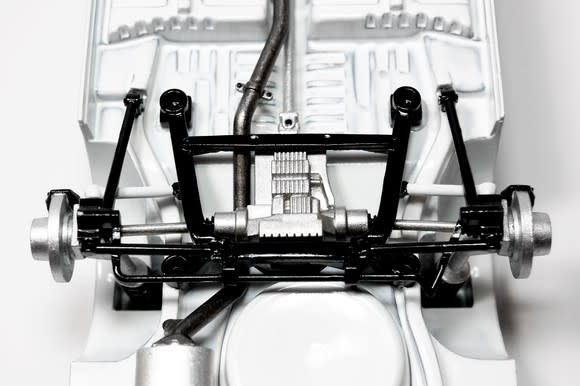 A vehicle drivetrain