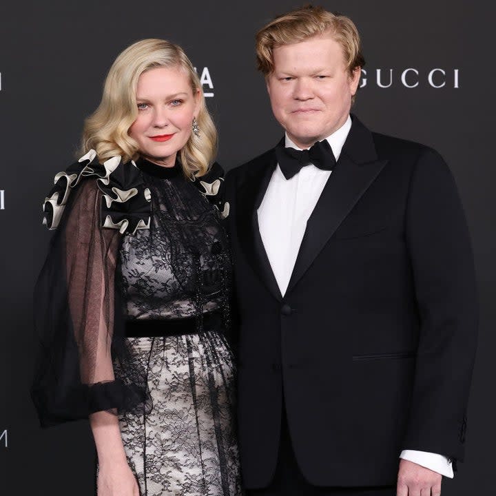 Kirsten (L) and Jesse (R) on the red carpet