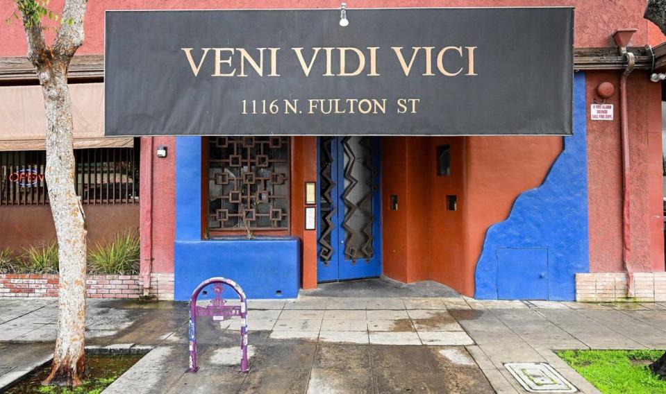 Veni Vidi Vici fue votado como el lugar más romántico para cenar en el área de Fresno en una encuesta del Fresno Bee.